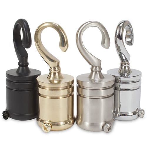 Brass Rope Hook And Rope End by Kriya Exports